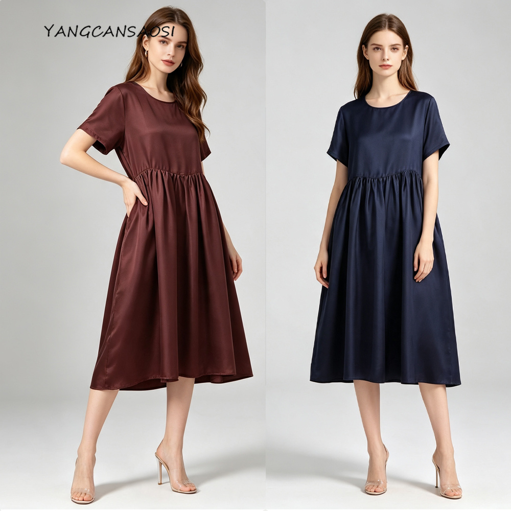 Summer Clothing Colors - Vestido Casual de Talla Grande para