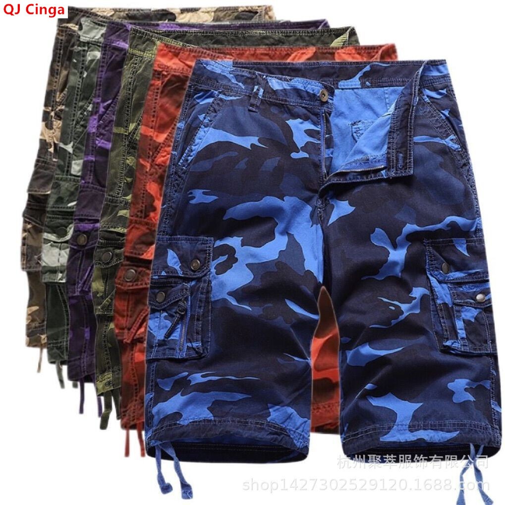 Summer Clothing Work - Pantalones cortos de trabajo hasta la