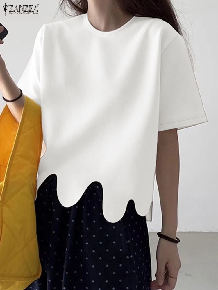 Summer Clothing Work - 2025 ZANZEA elegante blusa de verano