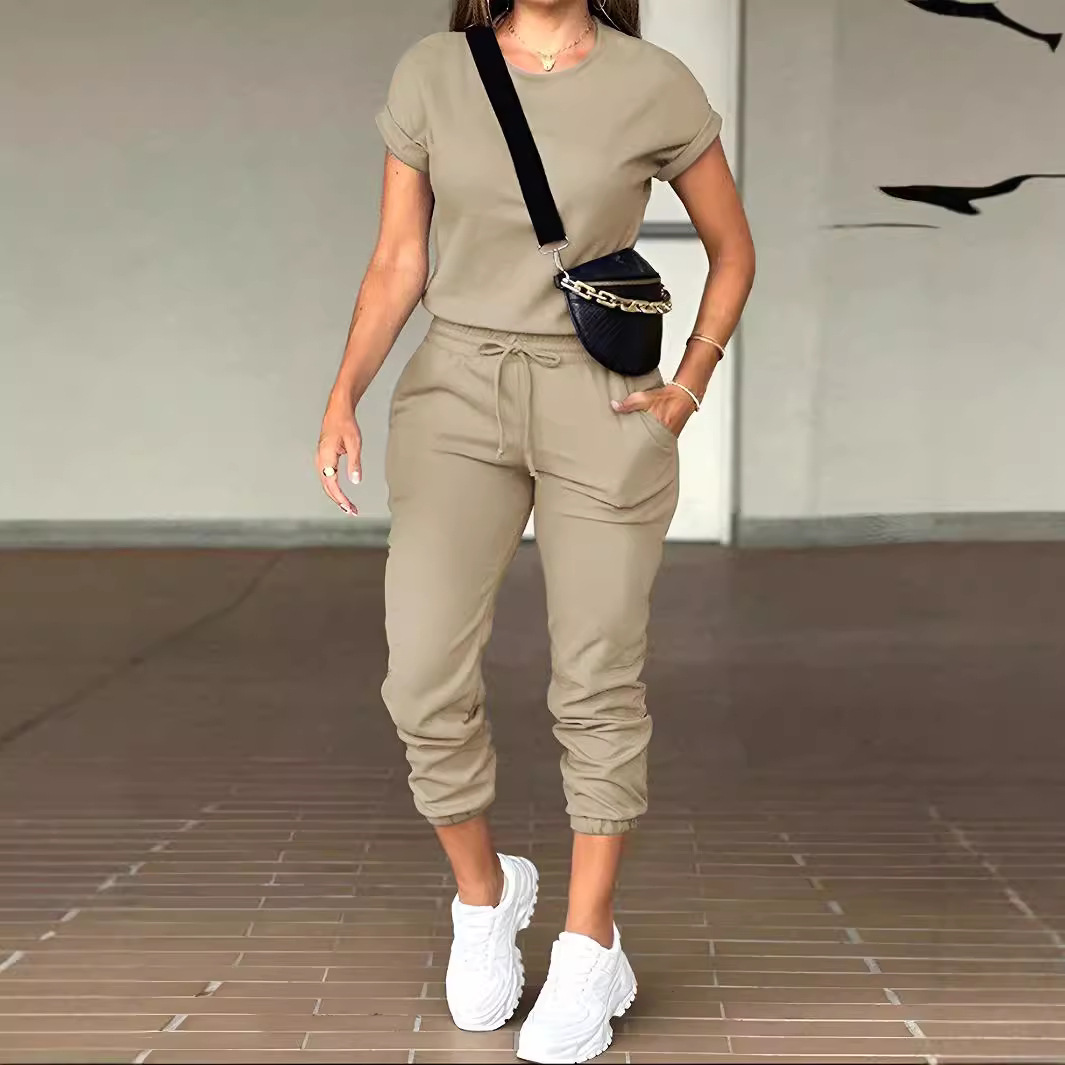 Summer Clothing Work - Conjunto de Pantalones para Mujer, Dos