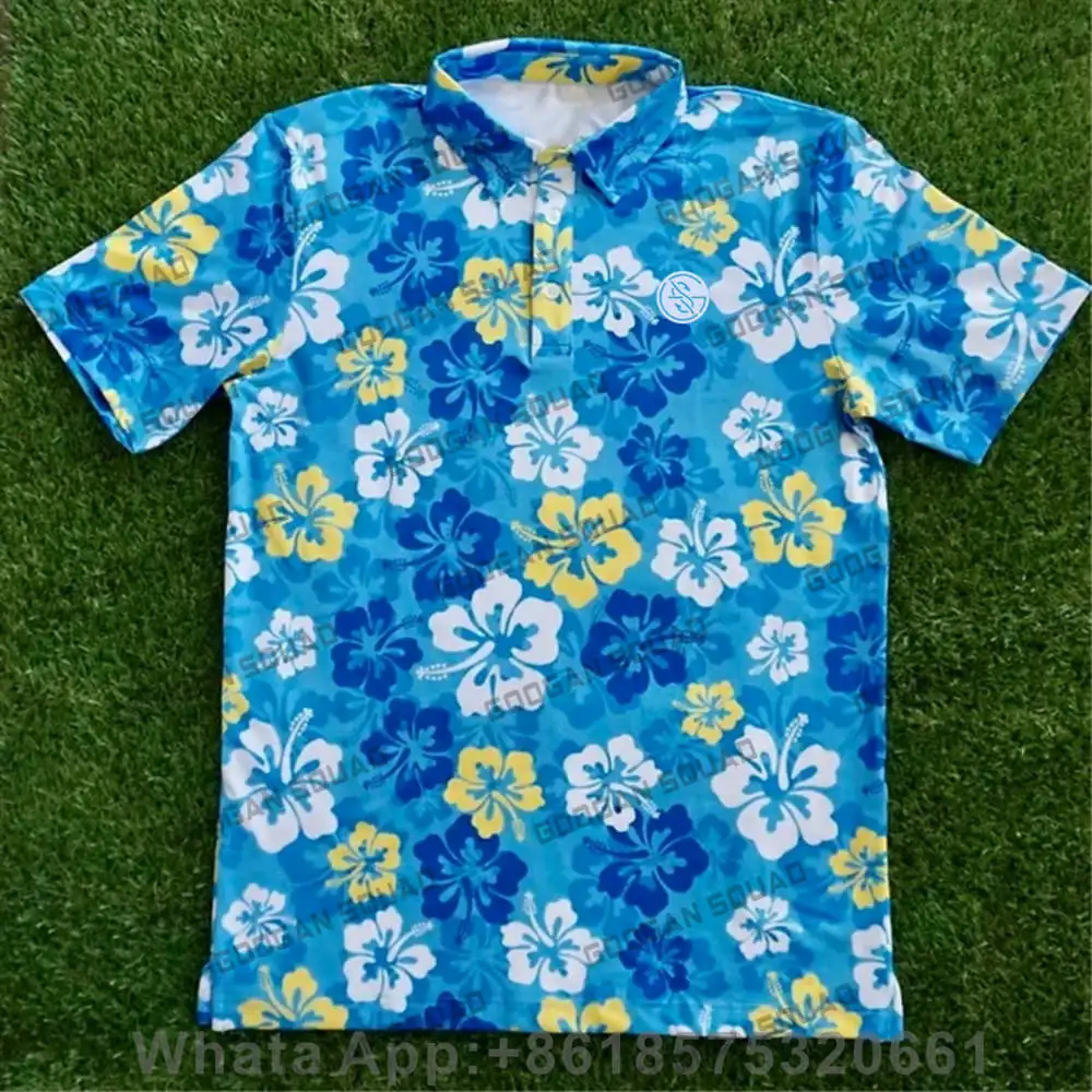 Summer Golf Clothing - Camisetas Casuales de Verano para Hombre,