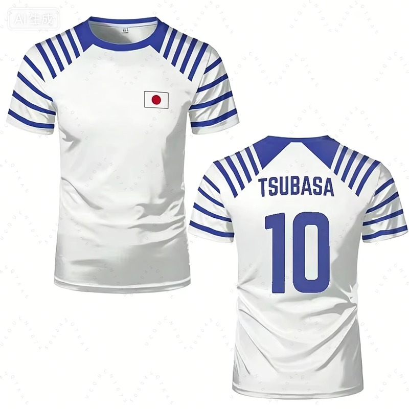 Camiseta de Anime Captain Tsub - Summer 2026 Kids Clothing reseña y precio