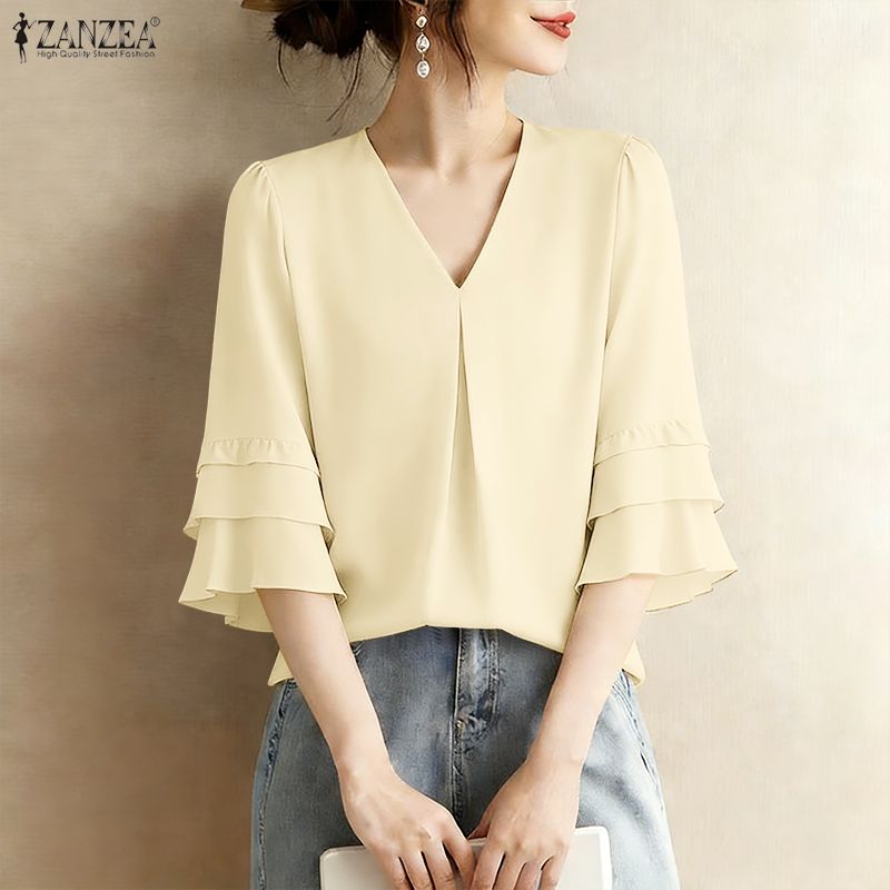 Blusa Elegante de Verano 2026  - Summer Clothing Work reseña y precio