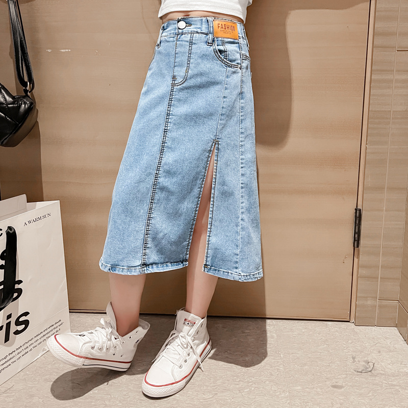 Falda vaquera para chicas adol - Summer Clothing For Teen Girls reseña y precio