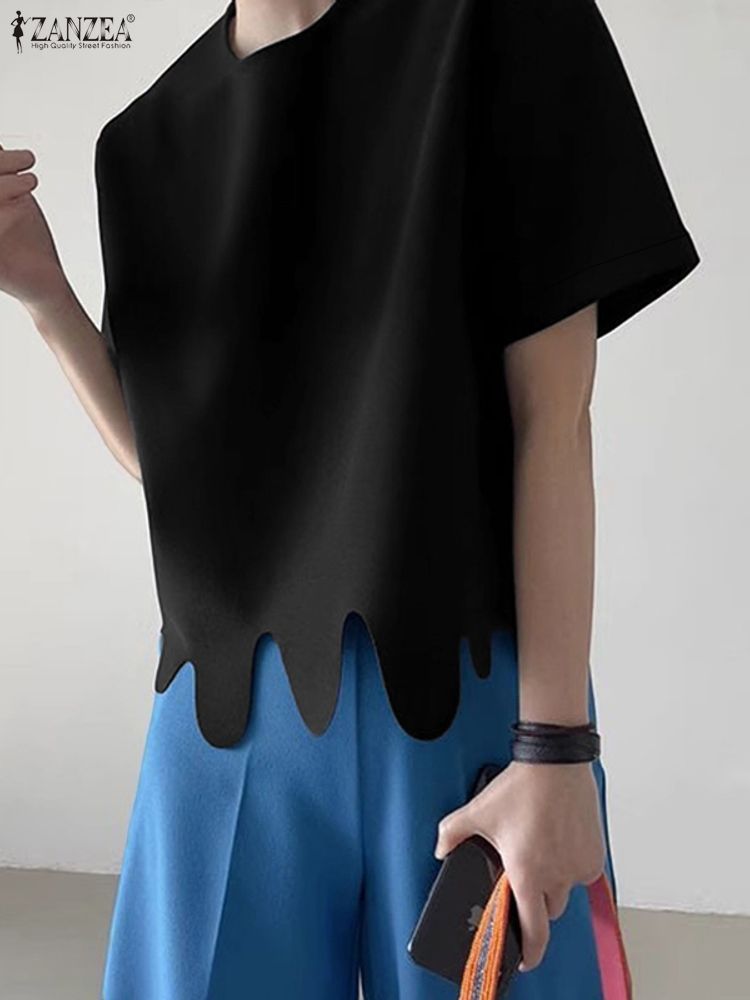 2025 ZANZEA elegante blusa de  - Summer Clothing Work reseña y precio