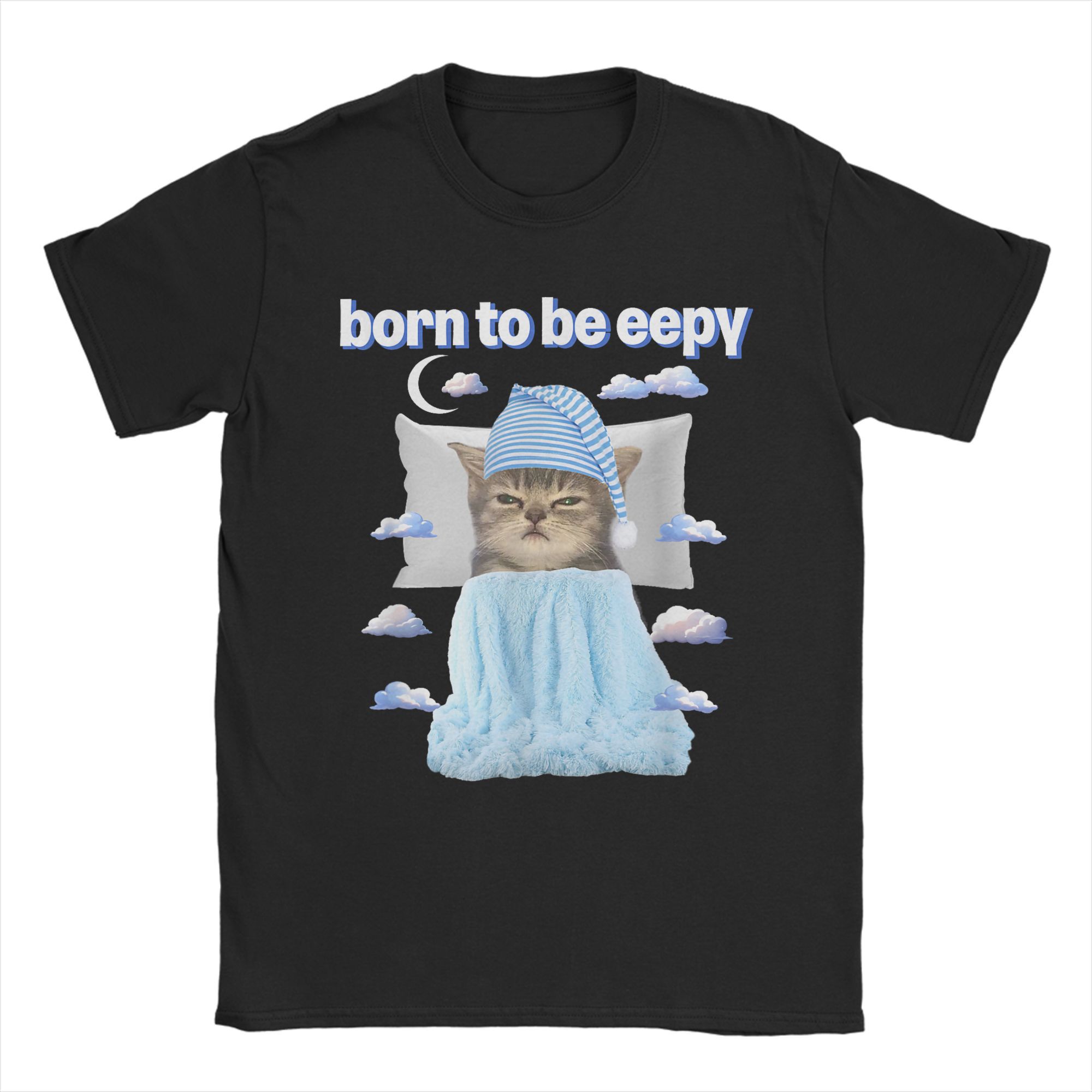 Camiseta de mujer Eepy Cat Sle - Summer Clothing Ideas For Women reseña y precio