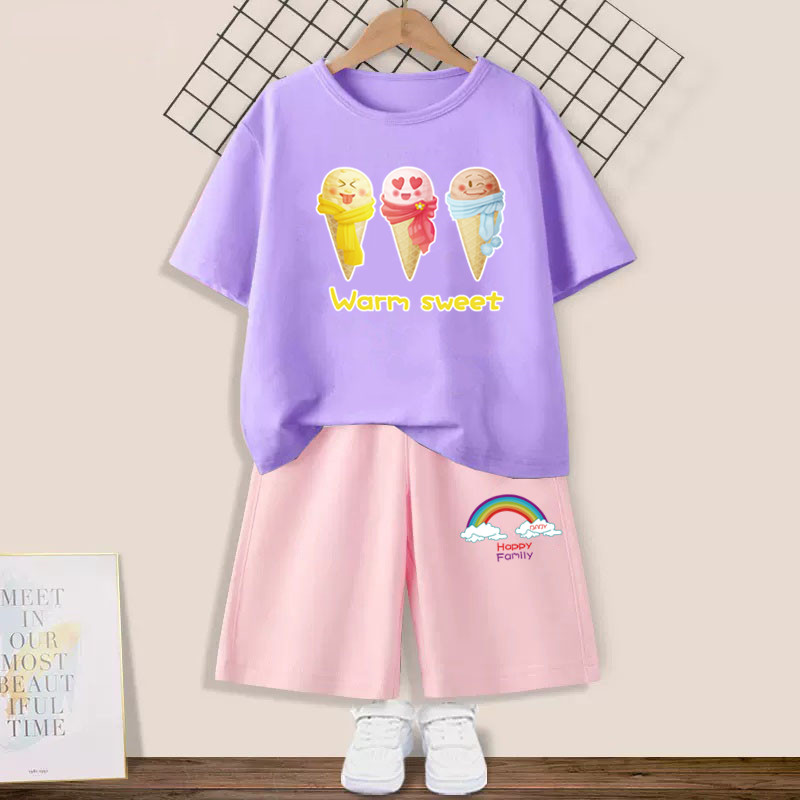 Conjunto de 2 uds de ropa de v - Summer Clothing For Teen Girls reseña y precio
