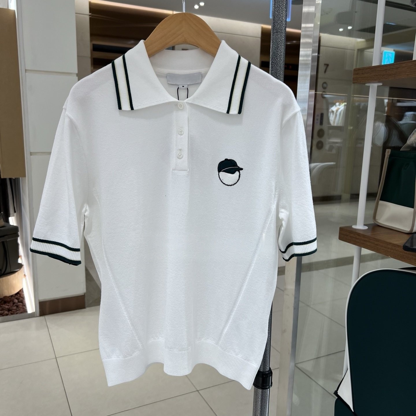 Camiseta de punto corta a raya - Summer Golf Clothing reseña y precio