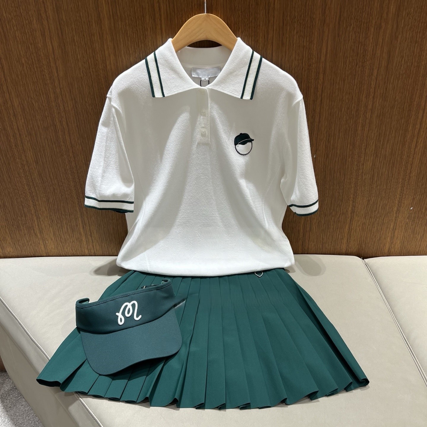 Camiseta de punto corta a raya - Summer Golf Clothing reseña y precio