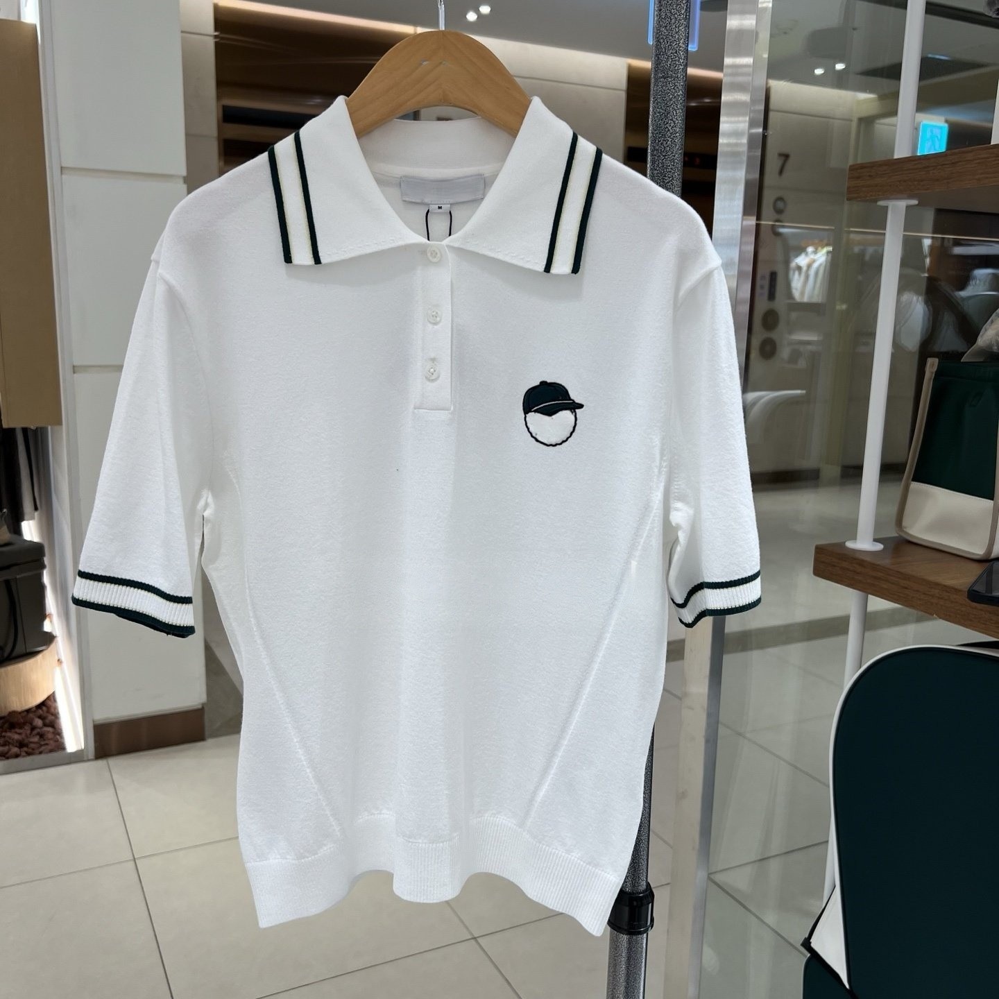 Camiseta de punto corta a raya - Summer Golf Clothing reseña y precio