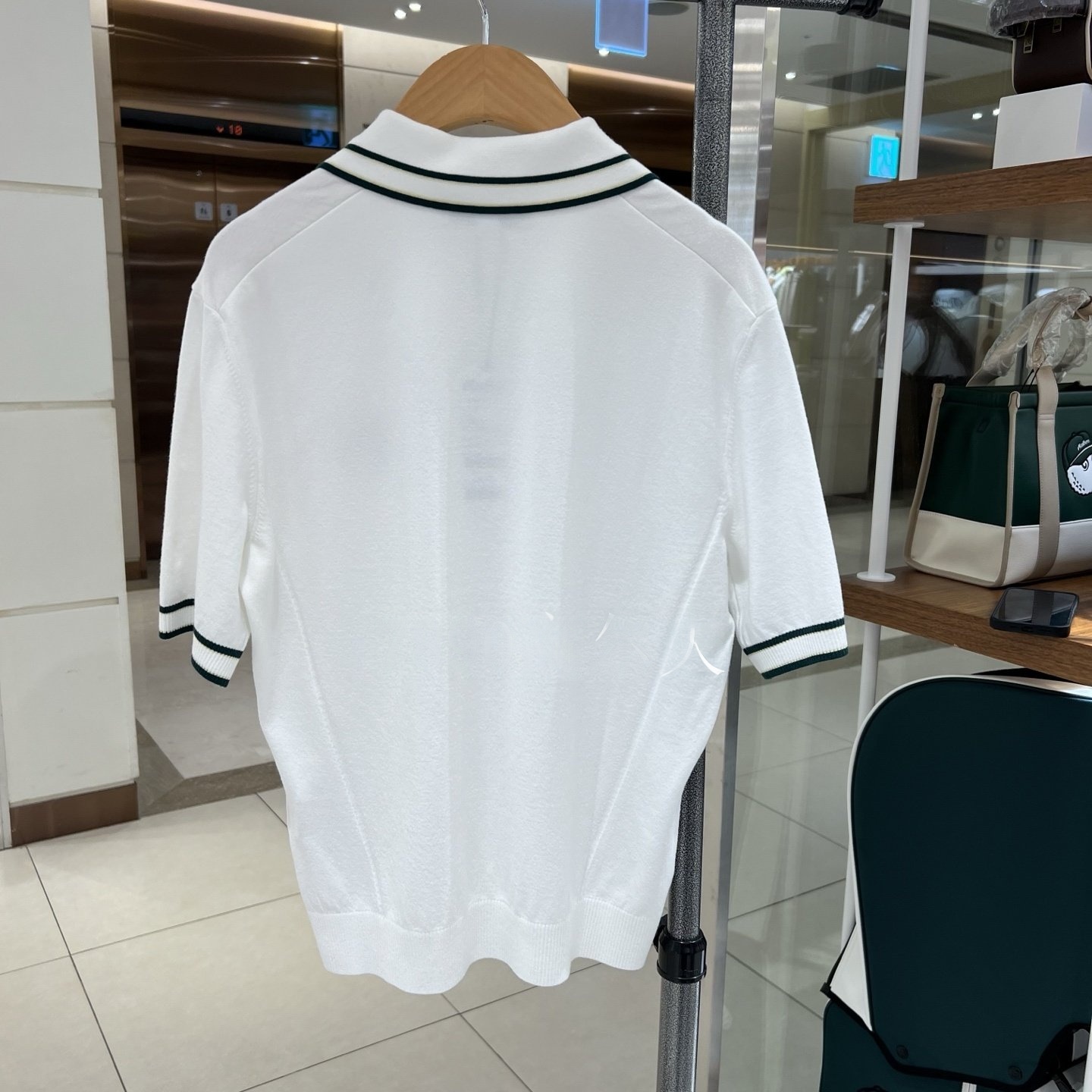 Camiseta de punto corta a raya - Summer Golf Clothing reseña y precio