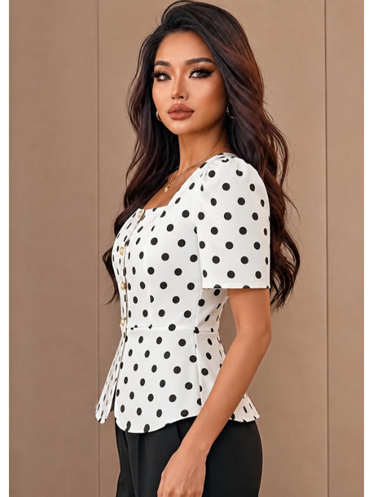 Camisa Blusa Elegante Estampad - Summer Clothing Colors reseña y precio