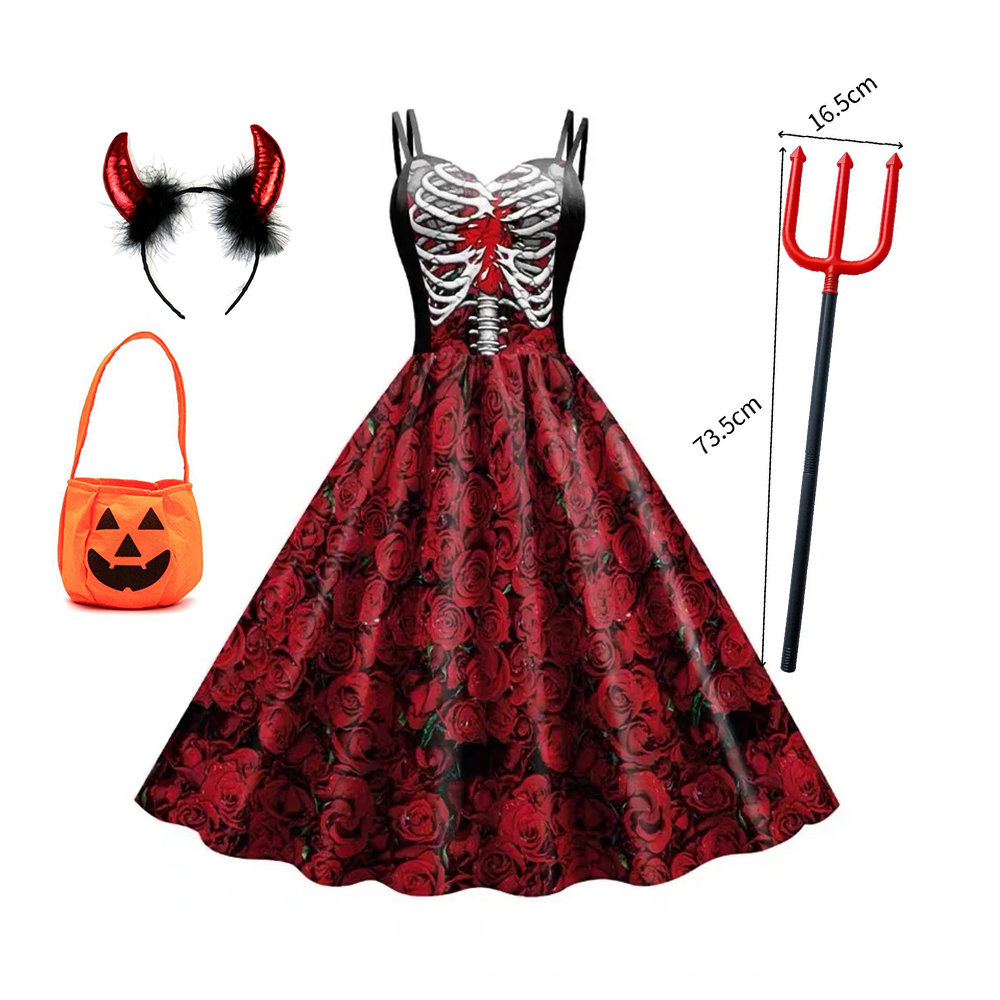 Vestido de Disfraz de Cosplay  - Summer Clothing For Teen Girls reseña y precio