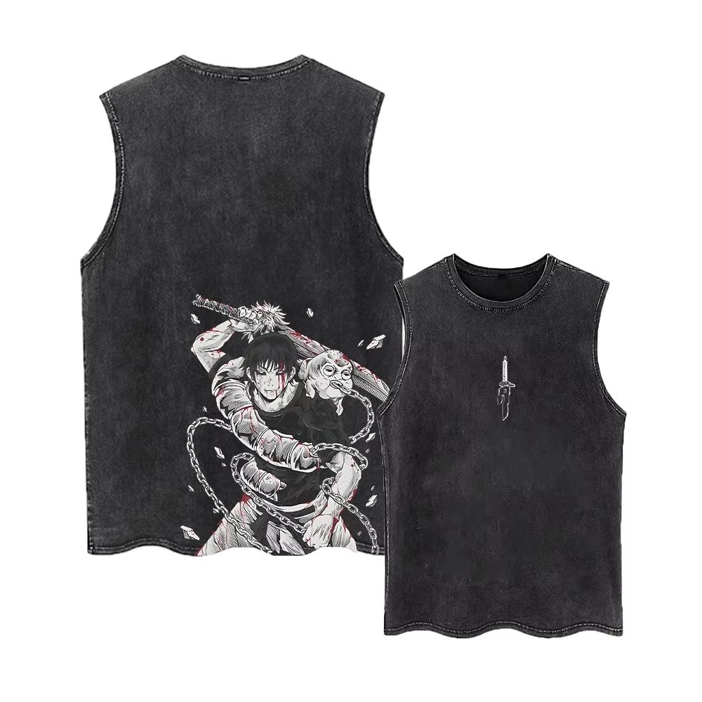 Camiseta sin mangas de verano  - Vintage Summer Clothing Men reseña y precio