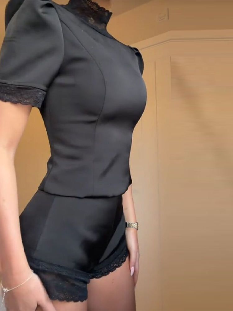 Conjuntos Cortos de Top con Bo - Off Shoulder Blouse reseña y precio